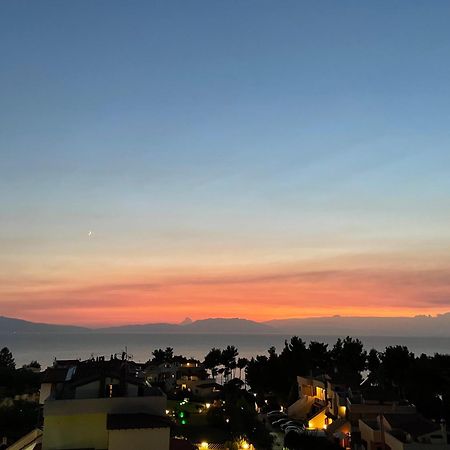 Summer House With Amazing View Possidi Bagian luar foto